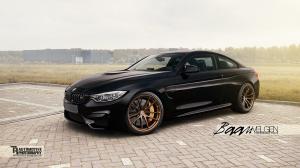 BMW M4 Coupe by Baan Velgen and HRE Wheels 2014 года